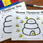 Buzzing Bees Thumbprints A Speech Therapy Craft Activity ~ Articulation Practice