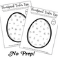 East Egg Thumbprints A Speech Therapy Craft Activity ~ Articulation Practice