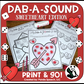 Dab a Sound Sweet Heart  Edition ~ Print & Go for Articulation SpeechTherapy