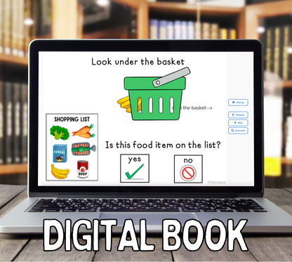 Sheldon Goes Shopping DIGITAL BOOK (BOOM Card Book)