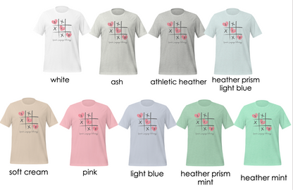 SLP Tic Tac Toe Tee