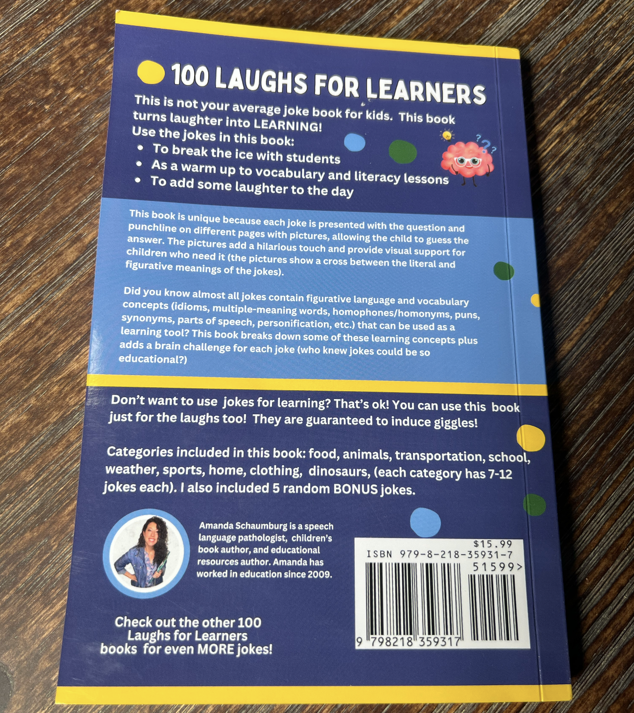 100 Laughs for Learners Picture Joke Book