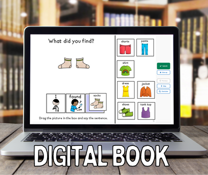 Time to Get Dressed DIGITAL BOOK (BOOM Card Book)