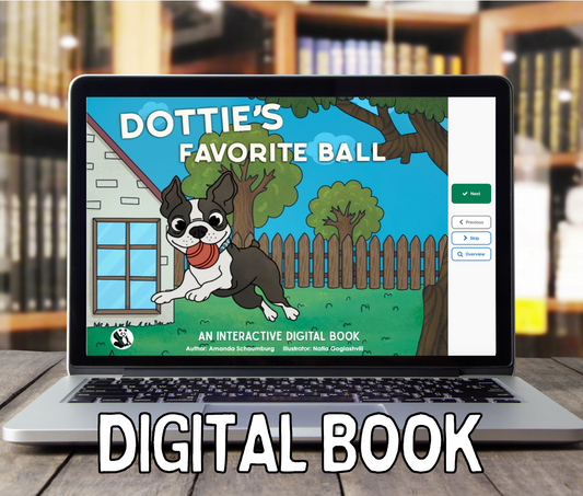 NEW Dottie's Favorite ball DIGITAL BOOK (BOOM Card Book)