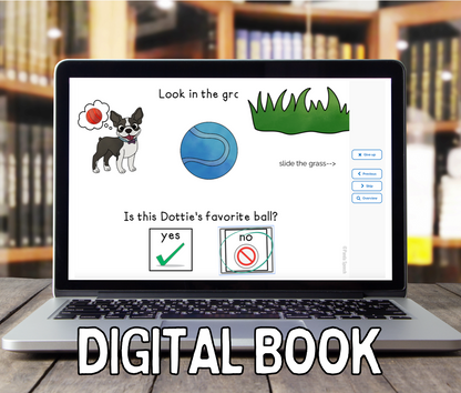 Dottie's Favorite ball DIGITAL BOOK (BOOM Card Book)