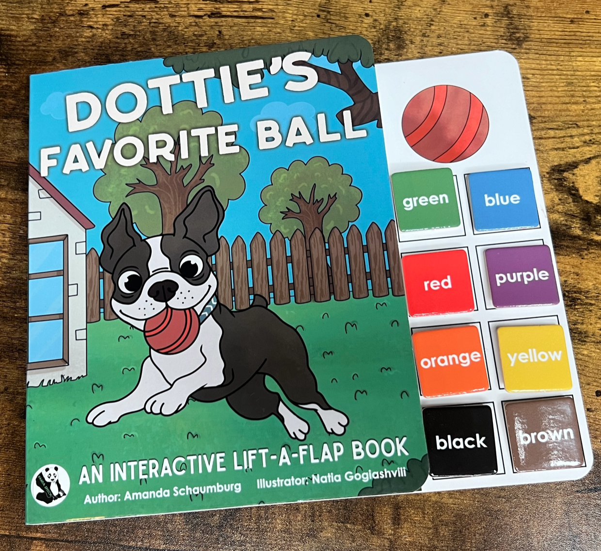 CLEARANCE Special Dottie's Favorite Ball  ~  Lift-a-Flap Board Book + downloadable extras