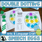 Double Dotting Speech Egg ~ A Speech Therapy Art Activity