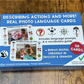 Real Photo Language Cards: Describing Actions & More (Physical Cards)