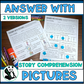 Answer with Pictures ~ Print & Go for WH Questions