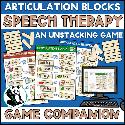 Articulation Blocks ~ Speech Therapy Game Companion