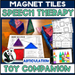 Magnet Tiles Speech Toy Companion for Articulation Skills