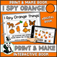 I Spy Orange Things! Color Series Print & Make Books (includes a digital BOOM Card book)