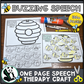 Buzzing Speech ~ One Page Speech and Language Craft