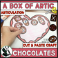 A Box of Articulation Chocolates~ Speech Therapy Cut & Paste Craft