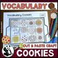 Vocabulary Cookies ~ Cut and Paste Craft for Speech Therapy