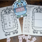 Speech Monster Gobblers for Speech Therapy ~ Articulation and Language No Prep One Page Craft