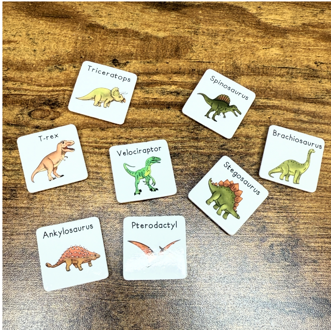 Time to Rest T-Rex: Extra Picture Symbol Pieces