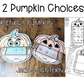 Speech Pumpkin Gobblers for Speech Therapy ~ Articulation and Language No Prep One Page Craft