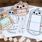 Speech Pumpkin Gobblers for Speech Therapy ~ Articulation and Language No Prep One Page Craft
