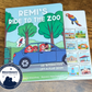Remi's Ride to the Zoo ~  Lift-a-Flap Board Book + downloadable extras