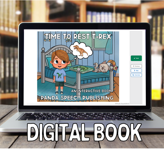 Time to Rest T-Rex DIGITAL BOOK (On Sale for a limited time)