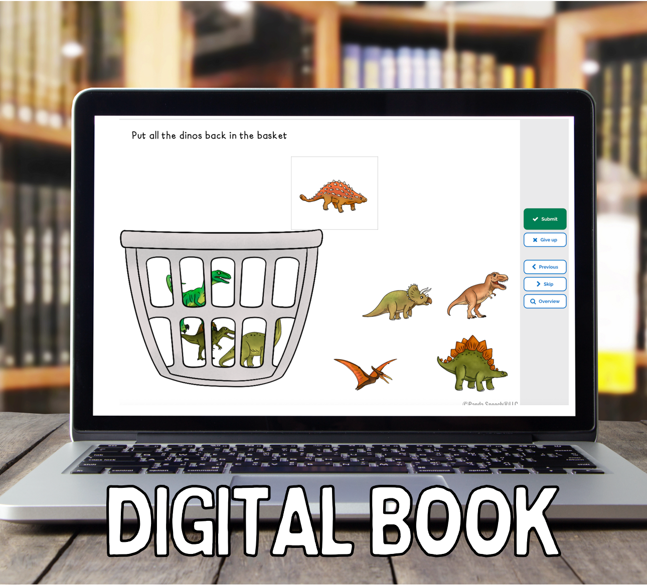Time to Rest T-Rex DIGITAL BOOK (On Sale for a limited time)