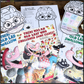 Speech Therapy Old Lady Gobblers ~ Book Companion OR Game Companion