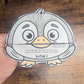 Penguin Gobblers for Speech Therapy ~ Articulation and Language No Prep One Page Craft