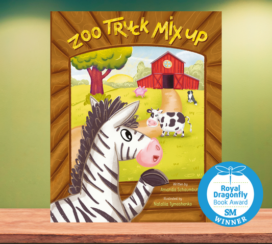 Zoo Truck Mix Up ~ Picture Story Book (limited quantities)