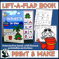 What's in the Sand? Lift a Flap Book  (Print & Make Book)