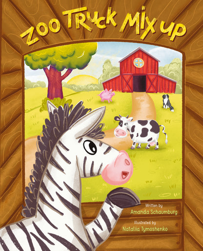 Zoo Truck Mix Up ~ Picture Story Book (limited quantities)