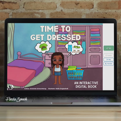 Time to Get Dressed DIGITAL BOOK (BOOM Card Book)