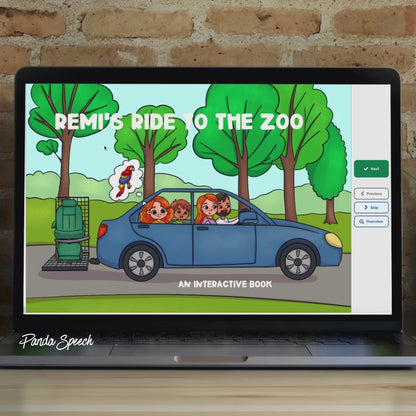Remi's Ride to the Zoo DIGITAL BOOK (BOOM Card Book)