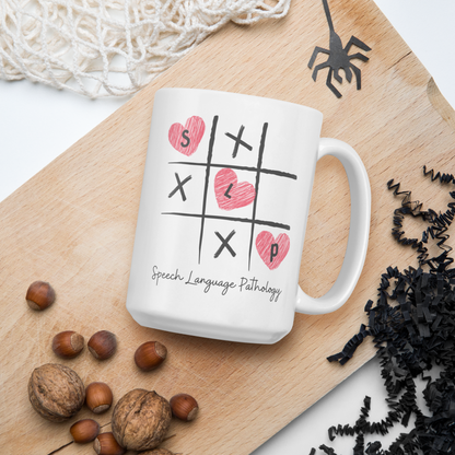 SLP Tic Tac Toe Mug