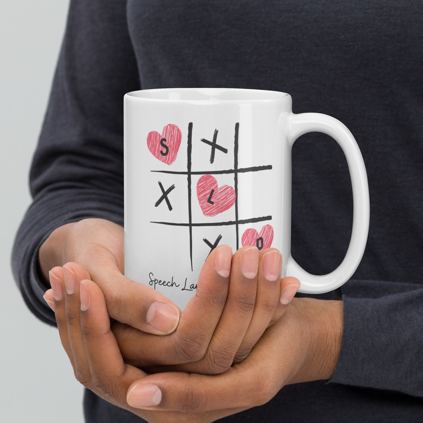 SLP Tic Tac Toe Mug