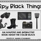 I Spy BLACK Things! Color Series Print & Make Books (includes a digital BOOM Card book)