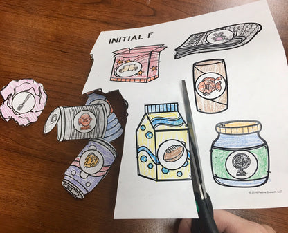 Articulation Recycling: A Cut & Paste Speech Therapy Craft