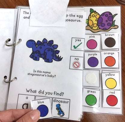 Dinosaur Eggs Lift a Flap Book  (Print & Make Book)