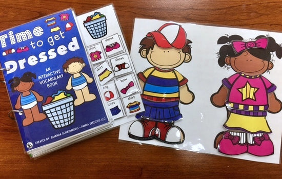 Time to Get Dressed! Lift a Flap Book (Print & Make Book) – Panda ...