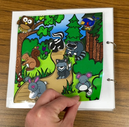 Baby Bird Where are You?  LIft a Flap Book (Print & Make Book)