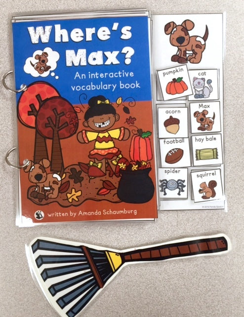 Where's Max? Lift a Flap Book (Print & Make Book) – Panda Speech LLC