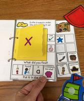 Where's the Treasure? Lift a Flap Book (Print & Make Book) – Panda ...