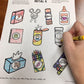 Pack the Bag Articulation~ Speech Therapy Cut & Paste Craft