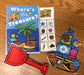 Where's the Treasure? Lift a Flap Book (Print & Make Book) – Panda ...