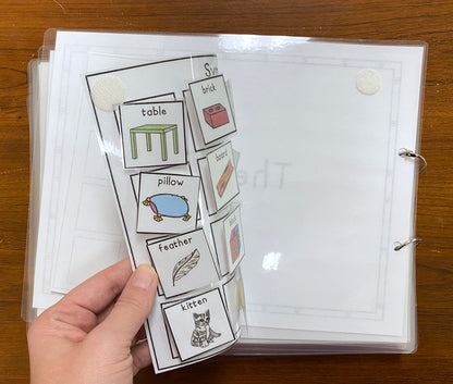 Functional Vocabulary Book: Hard of Soft?  Print & Make Book