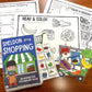 Sheldon Goes Shopping LIft a Flap Book (Print & Make Book)
