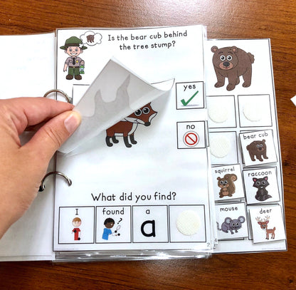 Forest Ranger Rescue Lift a Flap Book (Print & Make Book)