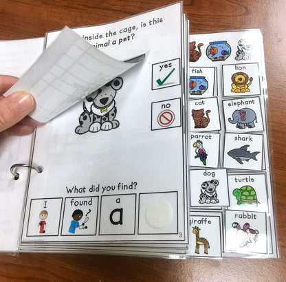 Is it a Pet? Lift a Flap Book  (Print & Make Book)