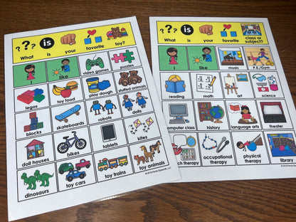 My Favorites Boards ~ Speech Therapy ~ AAC