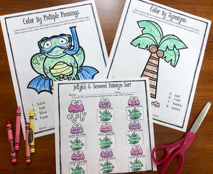 Summer No Prep Language Pack (Quick pack!)
